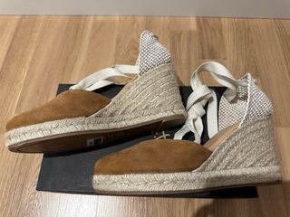 Alpargatas de cuña esparto