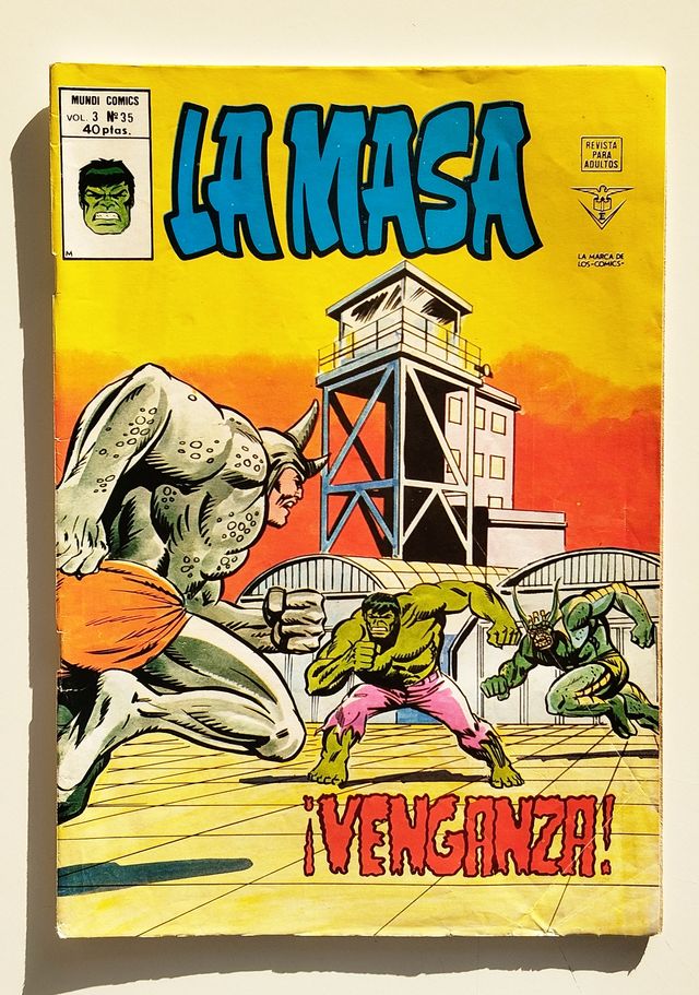 La Masa Vértice Vol. 3 no 35, 37 y 38