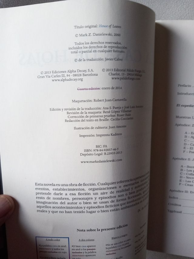 La casa de hojas (Spanish Edition)