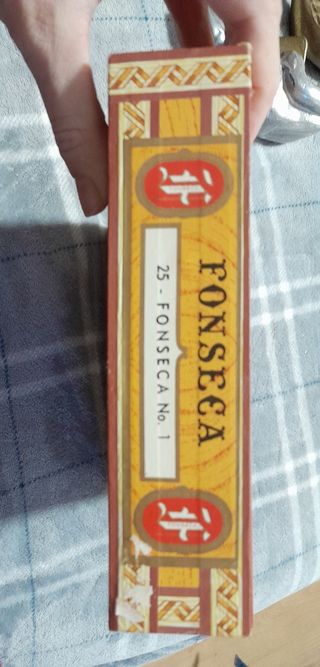 Caja vacia puros Fonseca Habana