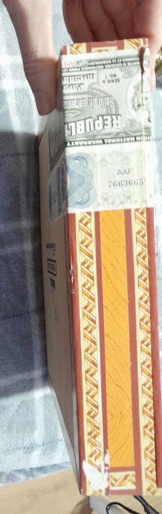Caja vacia puros Fonseca Habana