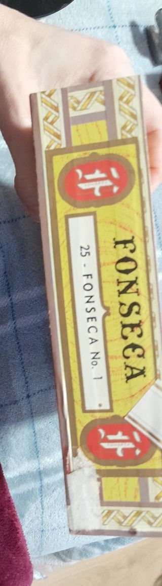 Caja vacia puros Fonseca Habana