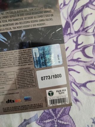 Dellamorte dellamore 4k uhd Blu-ray Cg