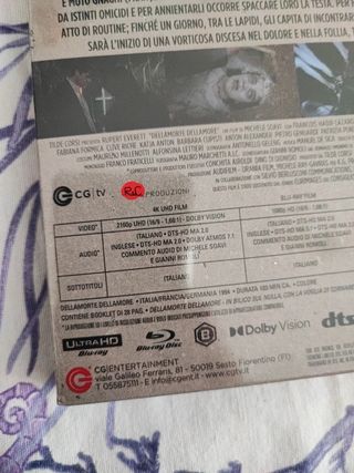 Dellamorte dellamore 4k uhd Blu-ray Cg