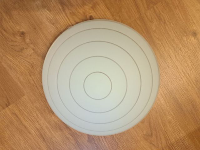 Lampade da soffitto in vetro bianco diametro 36 cm