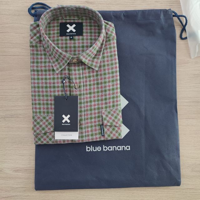 Camisa Blue Banana Green Climber

