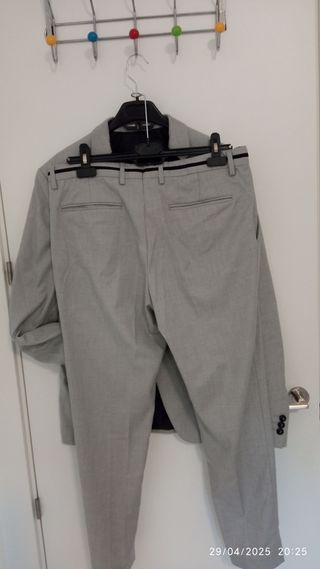 Traje gris hombre - Americana y pantalón