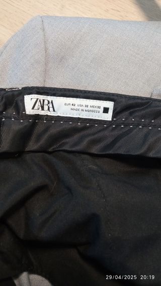 Traje gris hombre - Americana y pantalón