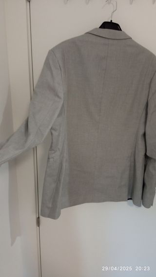 Traje gris hombre - Americana y pantalón