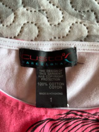 Camiseta Custo Barcelona rosa