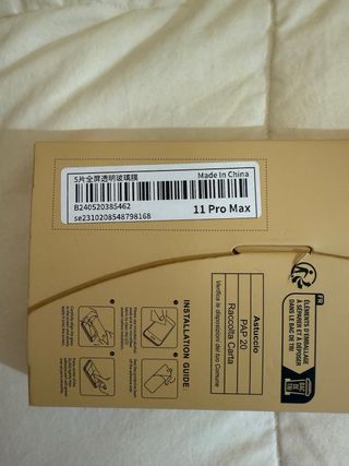 3 cristal templado Iphone 11 pro max