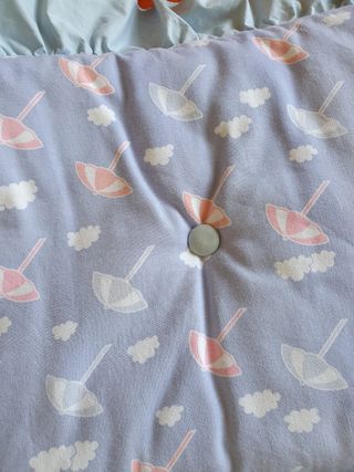 Paracolpi lettino bimbo - teneri ombrelli