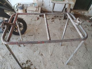 Banco de trabajo con terraja