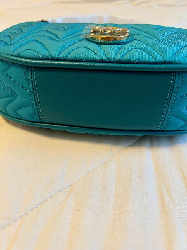 Borsetta Pinko verde petrolio