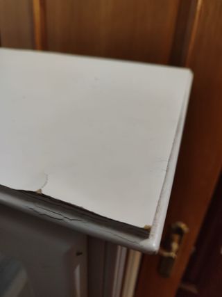 Mueble vitrina madera