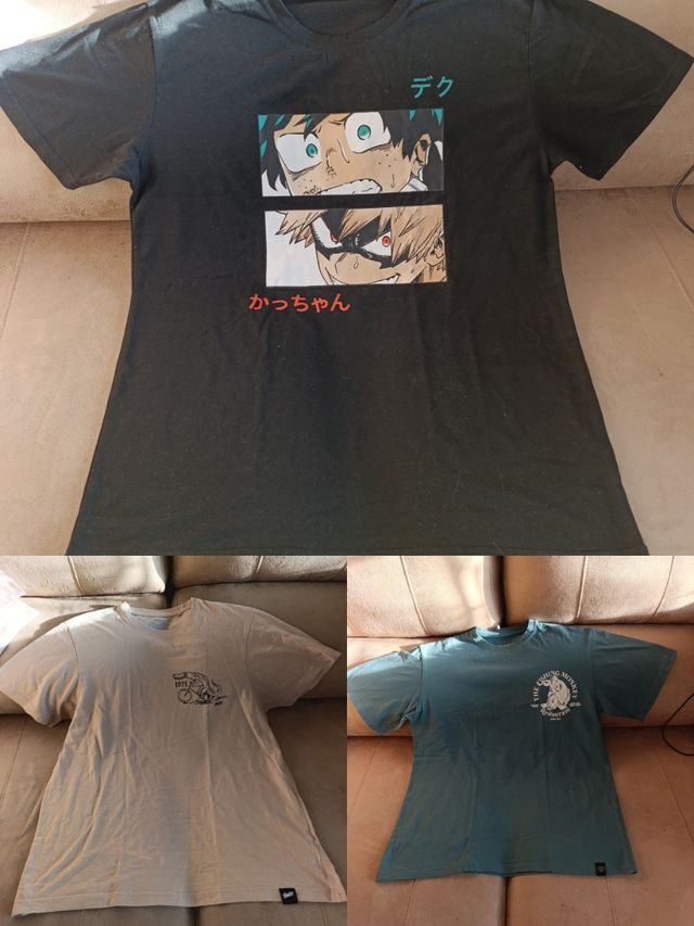 2 camisetas chico talla mediana