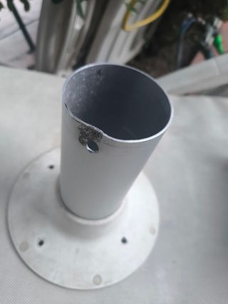 Base mesa caravana regulable altura