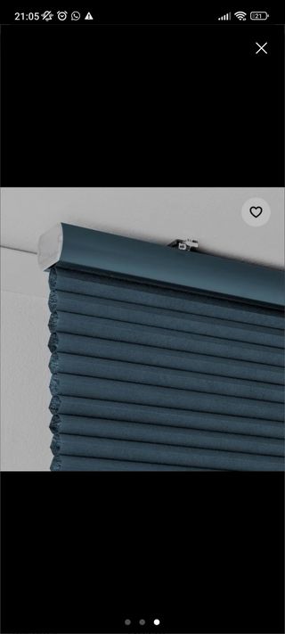 Estor celular Ikea - azul oscuro