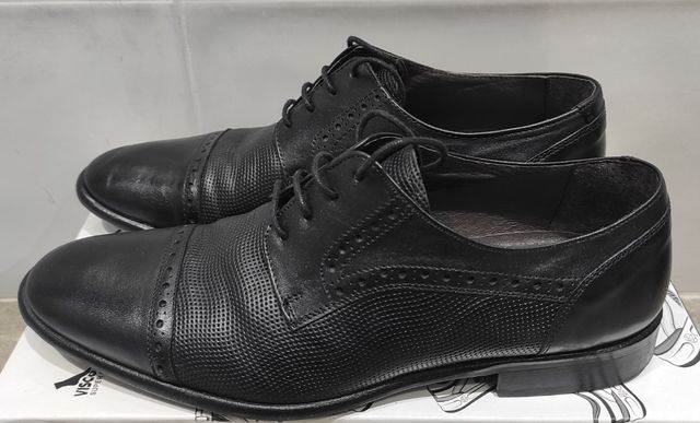 Zapatos negros piel 41
