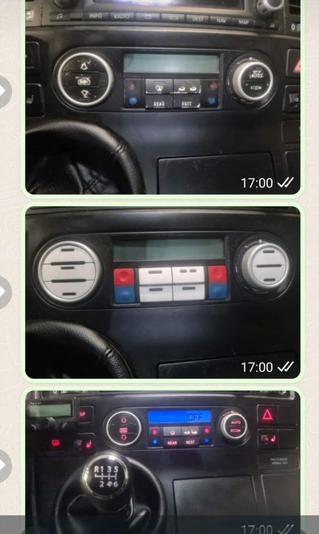 kit reparación botones clima, Volkswagen T5