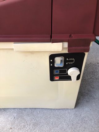 Mini Lavadora vintage portatil ideal para camping