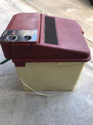 Mini Lavadora vintage portatil ideal para camping