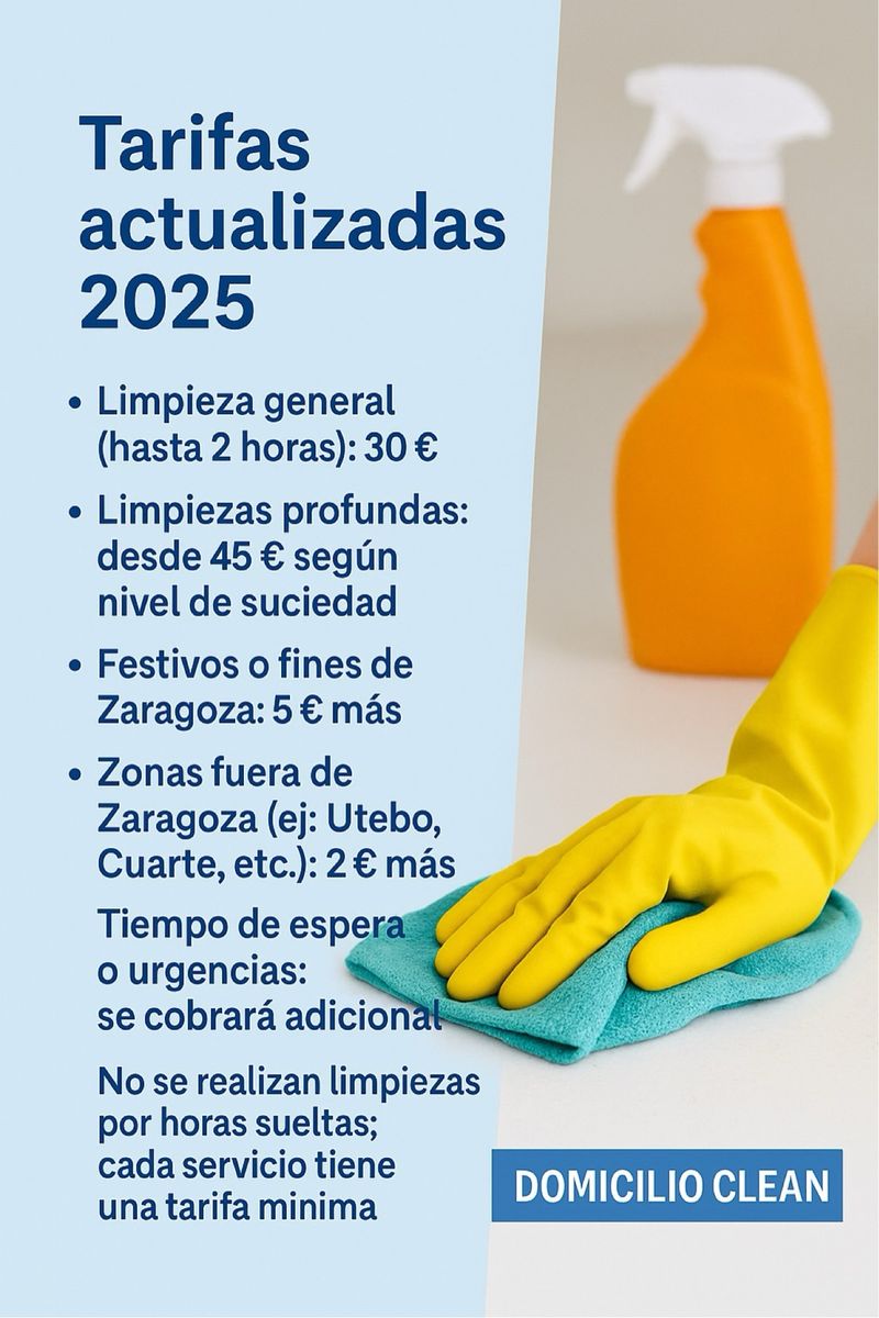 Limpieza Domicilio Zaragoza y alrededores en Zaragoza en WALLAPOP