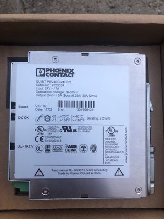 Fuente alimentacion 24VDC Phoenix Contact