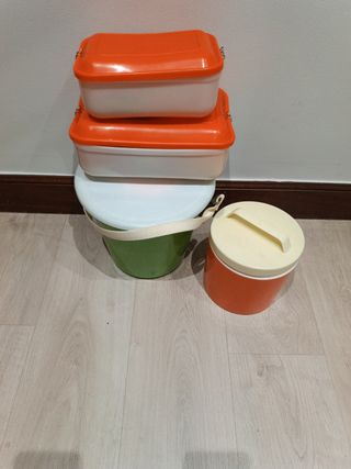 Juego pícnic vintage 70s