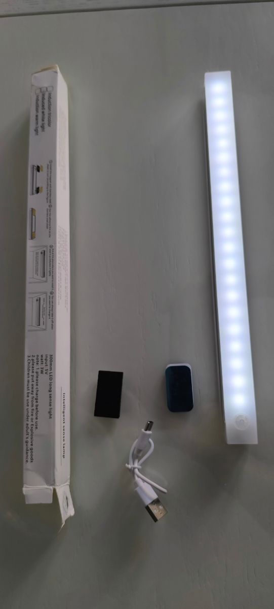 ✅Luz LED con sensor - Lámpara blanca✅