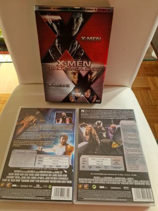 X-men 1 y 2 dvd CASTELLANO
