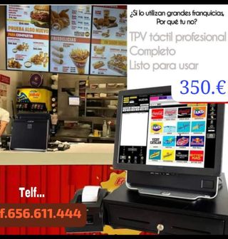 TPV táctil + TPV impresora