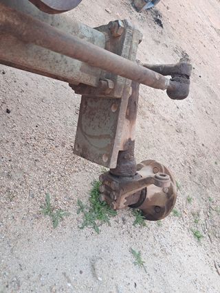 Eje delantero completo