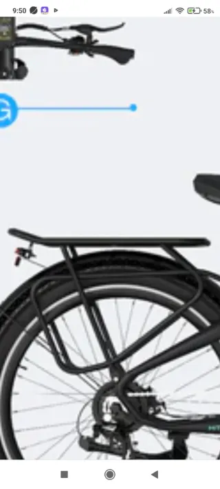 Portaequipaje de bicicleta