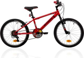 Bicicleta infantil Btwin 20" roja