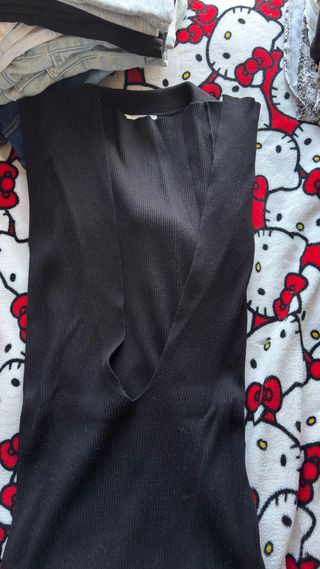 Vestido Bershka Negro Talla XS