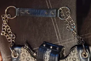 Borsetta Guess beige e nera