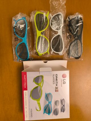 Occhiali LG Cinema 3D - 4 pezzi