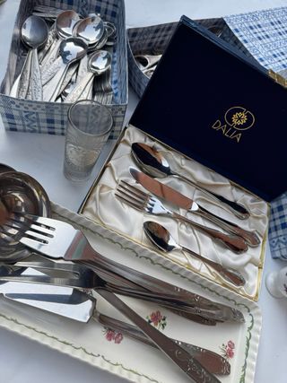 Dalia y Marcal Inox Guimarães lote cubiertos