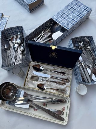 Dalia y Marcal Inox Guimarães lote cubiertos