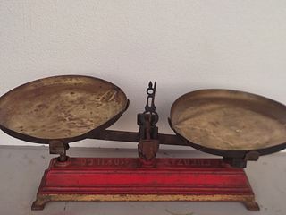 Balanza Antigua fuerza 10 kg