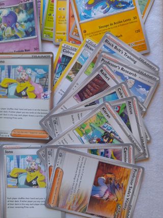 LOTE POKÉMON: 90 CARTAS ORIGINALES SIN REPES