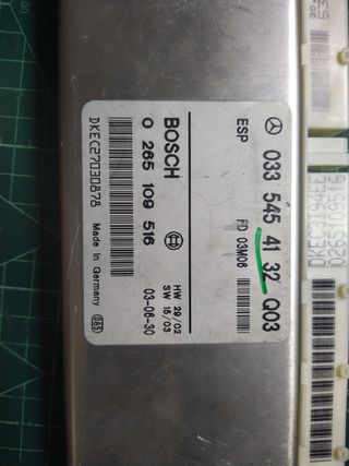 MERCEDES BENZ CLASE E W211 MÓDULO ESP