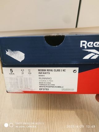Zapatillas infantiles Reebok Royal Cljog 2 KC