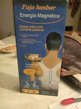 Faja lumbar magnética - Talla L