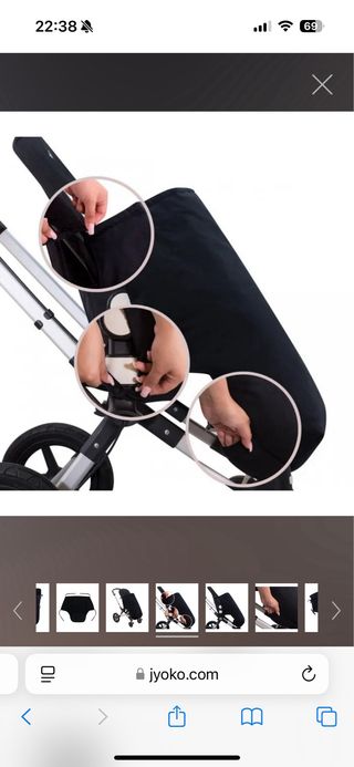 Saco univeral silla paseo