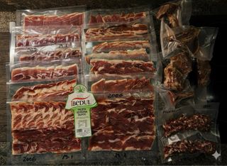 Corte de jamón y paleta al Vacio Profesional