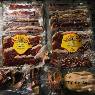 Corte de jamón y paleta al Vacio Profesional