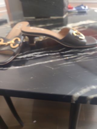 Sandalias Bibi Lou piel marrón dorado