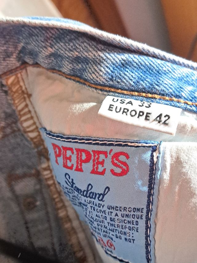 Vaqueros boyfriend azules